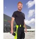 Pantaloni de lucru calitate premium, tercot kanvas 270g/m2 Neon Negru si galben Pantaloni de lucru calitate premium, tercot kanvas 270g/m2 Neon Negru si galben