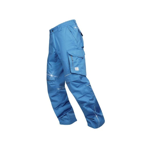 Pantaloni de lucru vara calitate excelenta, tercot 200g/m2, Albastru deschis
