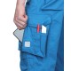 Pantaloni de lucru vara calitate excelenta, tercot 200g/m2, Albastru deschis Pantaloni de lucru vara calitate excelenta, tercot 200g/m2, Albastru deschis