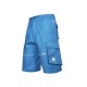 Pantaloni scurti de lucru, calitate excelenta, tercot 200g/m2, Albastru deschis Pantaloni scurti de lucru, calitate excelenta, tercot 200g/m2, Albastru deschis