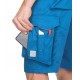 Pantaloni scurti de lucru, calitate excelenta, tercot 200g/m2, Albastru deschis Pantaloni scurti de lucru, calitate excelenta, tercot 200g/m2, Albastru deschis