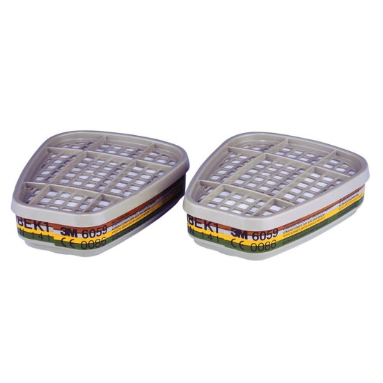 Filtre ABEK1 pentru amoniac, gaze acide si vapori organici 3M 6059 Gri Filtre ABEK1 pentru amoniac, gaze acide si vapori organici 3M 6059 Gri
