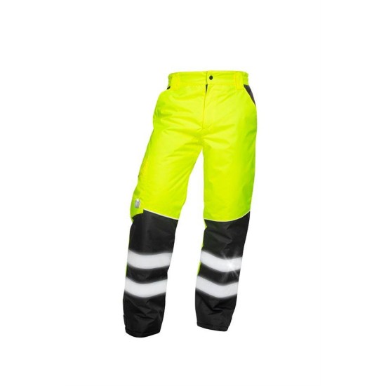 Pantaloni de iarna reflectorizanti HiVis Galben Pantaloni de iarna reflectorizanti HiVis Galben