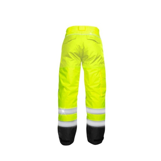 Pantaloni de iarna reflectorizanti HiVis Galben Pantaloni de iarna reflectorizanti HiVis Galben