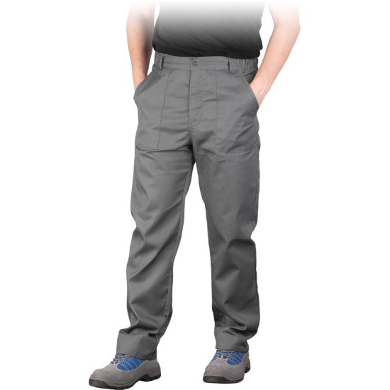 Pantaloni de lucru subtiri, tercot 262g/m2, Gri Pantaloni de lucru subtiri, tercot 262g/m2, Gri