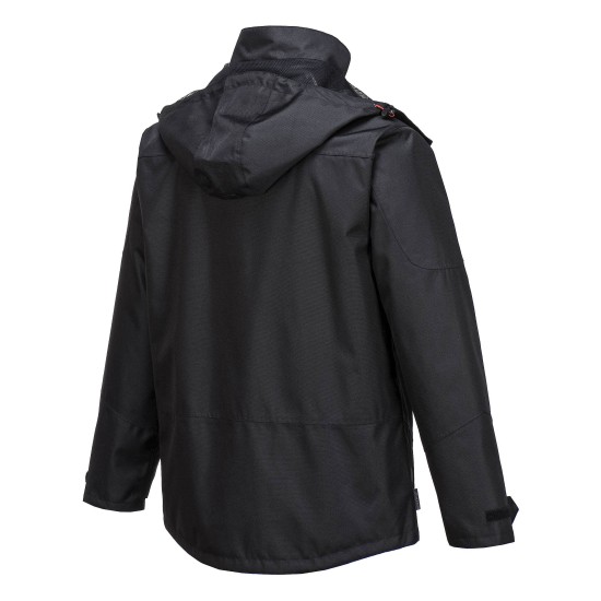 Jacheta de protectie impermeabila, colectia Extreme Rainwear, Negru Jacheta de protectie impermeabila, colectia Extreme Rainwear, Negru