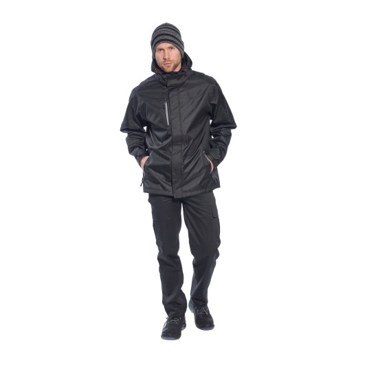 Jacheta de protectie impermeabila, colectia Extreme Rainwear, Negru