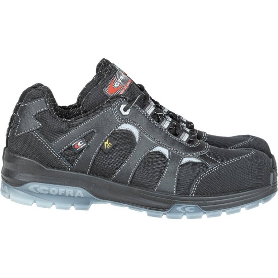 Pantofi de protectie pentru electricieni, Cofra Franklin Negru Pantofi de protectie pentru electricieni, Cofra Franklin Negru