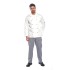 Tunica bucatari cu maneca lunga, tercot, 190g/m2 [C834] Alb