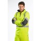 Hanorac HiVis reflectorizant cu fermoar scurt, 300g/m2 [B308] Galben