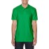 Tricou polo Gildan softstyle, 100% bumbac, densitate 177g/m2, inchidere cu 2 nasturi Verde deschis