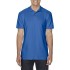 Tricou polo Gildan softstyle, 100% bumbac, densitate 177g/m2, inchidere cu 2 nasturi Albastru regal