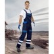 Salopeta de lucru Cool Trend Reflex, bumbac, 260g/m2 bleumarin Salopeta de lucru Cool Trend Reflex, bumbac, 260g/m2 bleumarin