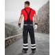 Salopeta reflectorizanta cu pieptar Cool Trend Reflex negru, 100% bumbac, 260g/m2 Negru Salopeta reflectorizanta cu pieptar Cool Trend Reflex negru, 100% bumbac, 260g/m2 Negru