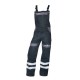 Salopeta reflectorizanta cu pieptar Cool Trend Reflex negru, 100% bumbac, 260g/m2 Negru Salopeta reflectorizanta cu pieptar Cool Trend Reflex negru, 100% bumbac, 260g/m2 Negru