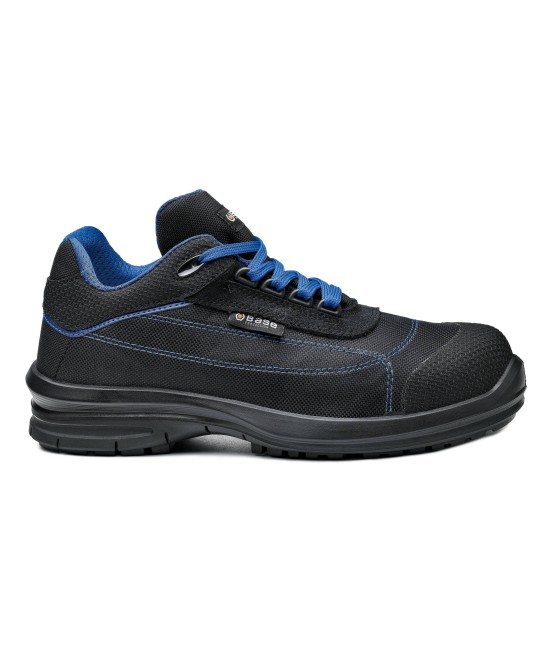 Pantofi de protectie Pulsar Base, S1P, compozit Negru si albastru
