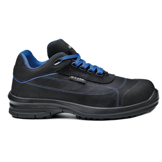 Pantofi de protectie Pulsar Base, S1P, compozit Negru si albastru Pantofi de protectie Pulsar Base, S1P, compozit Negru si albastru