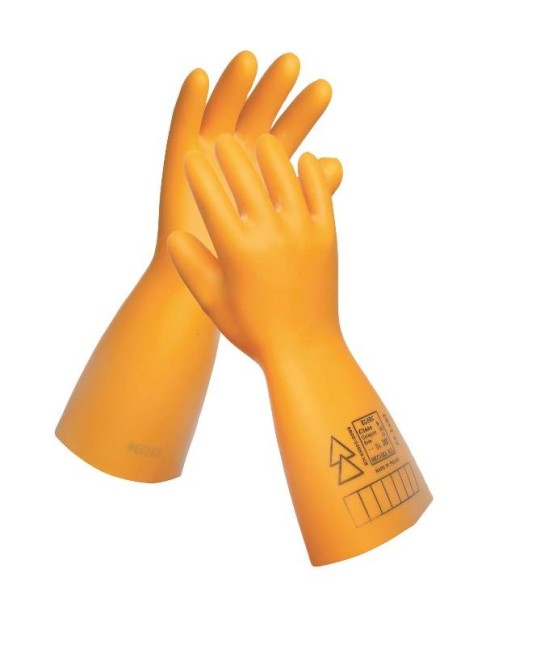 Manusi de protectie electroizolante 7,5 kV, clasa 1 Galben
