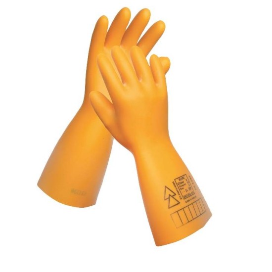 Manusi de protectie electroizolante 7,5 kV, clasa 1 Galben Manusi de protectie electroizolante 7,5 kV, clasa 1 Galben