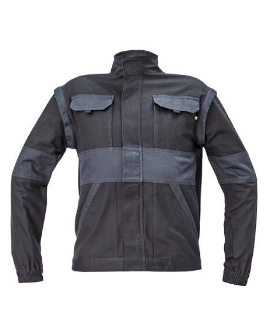 Jacheta de lucru 2 in 1, bumbac, 260g/m2, Max Neo Negru