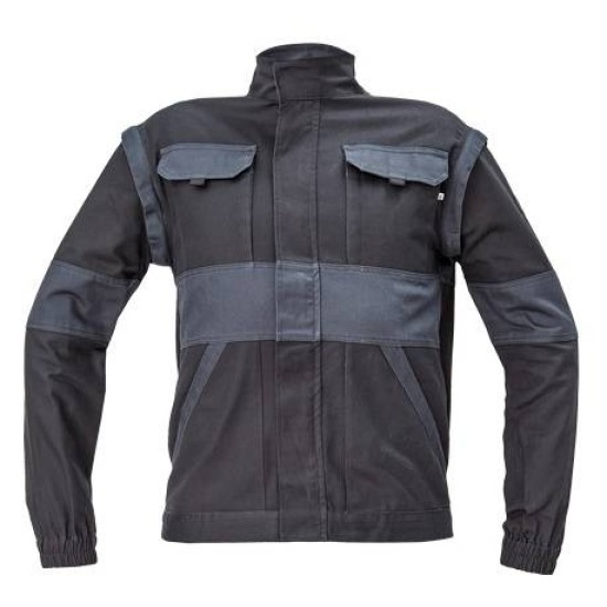 Jacheta de lucru 2 in 1, bumbac, 260g/m2, Max Neo Negru Jacheta de lucru 2 in 1, bumbac, 260g/m2, Max Neo Negru