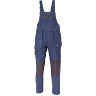 Salopeta cu pieptar bumbac 260g/m2, Max Neo Bleumarin