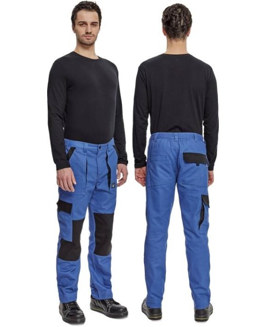 Pantaloni de lucru  bumbac 260g/m2 Max Neo Albastru