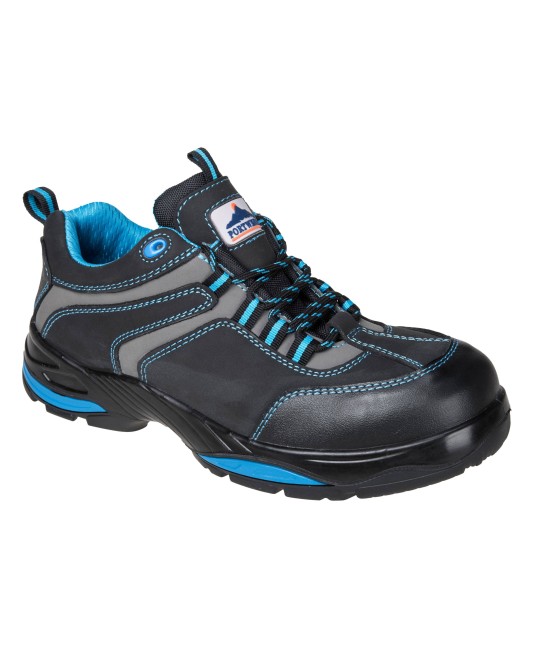 Pantofi de protectie, bombeu compozit si lamela, talpa poliuretan/cauciuc ,S3 HRO [FC61] Albastru