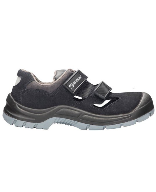 Sandale de protectie  S1 SRC, inchidere cu scai Negru