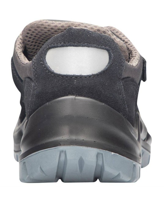 Sandale de protectie  S1 SRC, inchidere cu scai Negru