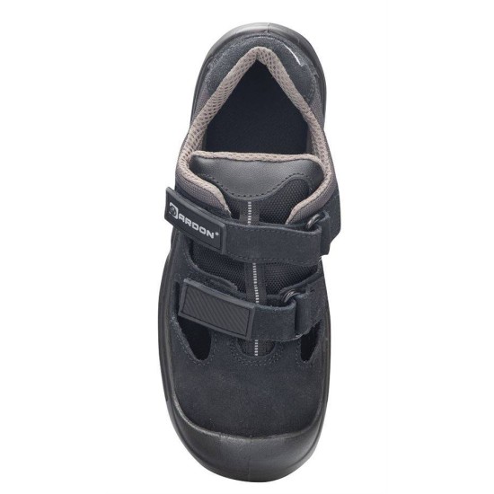 Sandale de protectie S1 SRC, inchidere cu scai Negru Sandale de protectie S1 SRC, inchidere cu scai Negru