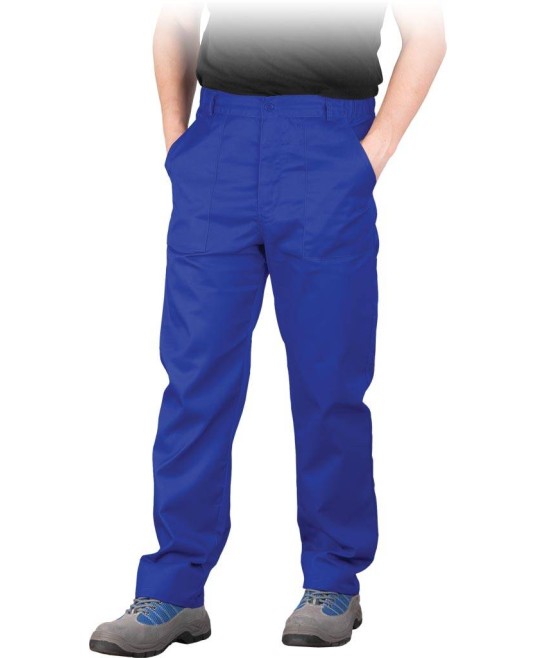 Pantaloni de lucru subtiri, tercot 262g/m2, Albastru royal