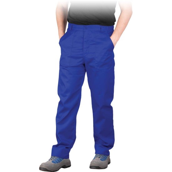 Pantaloni de lucru subtiri, tercot 262g/m2, Albastru royal