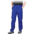 Pantaloni de lucru subtiri, tercot 262g/m2, Albastru royal