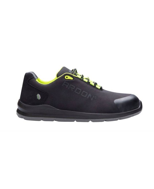 Pantofi de protectie sport softshell impermeabil S1P Negru
