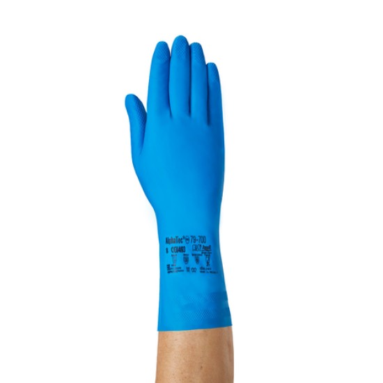 Manusi reutilizabile nitril industria alimentara Ansell Virtex 79-700, Albastru Manusi reutilizabile nitril industria alimentara Ansell Virtex 79-700, Albastru