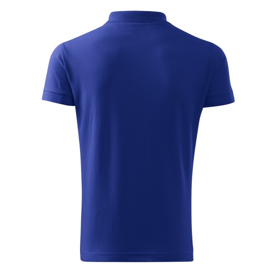 Tricou polo maneca scurta barbati 100% bumbac 170g/m2, Malfini Cotton 212, Albastru regal Tricou polo maneca scurta barbati 100% bumbac 170g/m2, Malfini Cotton 212, Albastru regal