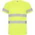 Tricou reflectorizant cu maneca scurta, 130g/m2 Galben