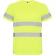 Tricou reflectorizant cu maneca scurta, 130g/m2 Galben Tricou reflectorizant cu maneca scurta, 130g/m2 Galben