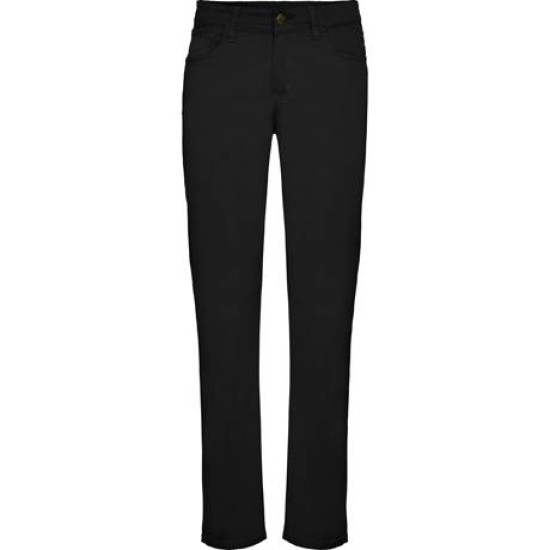 Pantaloni pentru femei tip blugi, 280g/mp, Negru