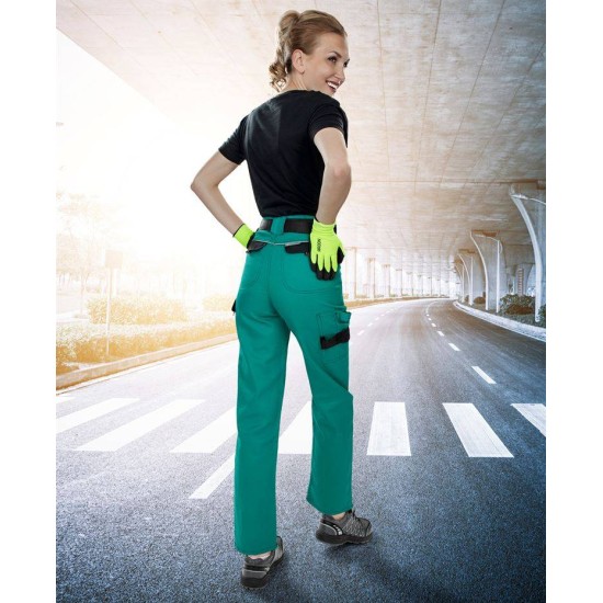 Pantaloni de lucru femei, verde Pantaloni de lucru femei, verde