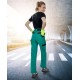 Pantaloni de lucru femei, verde Pantaloni de lucru femei, verde
