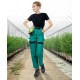 Pantaloni de lucru femei, verde Pantaloni de lucru femei, verde