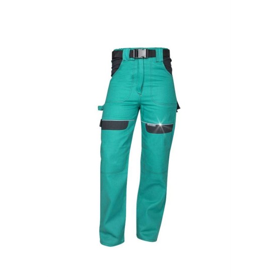 Pantaloni de lucru femei, verde Pantaloni de lucru femei, verde