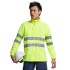Jacheta fleece reflectorizanta Galben