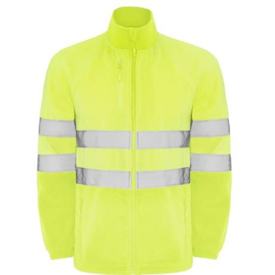 Jacheta fleece reflectorizanta Galben Jacheta fleece reflectorizanta Galben