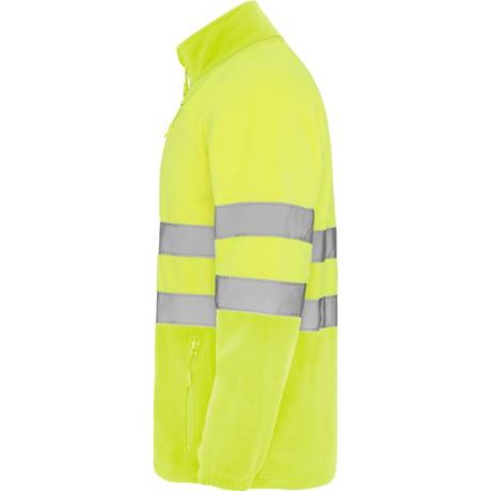Jacheta fleece reflectorizanta Galben Jacheta fleece reflectorizanta Galben