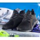 Pantofi sport din material textil fara bombeu O1 Negru