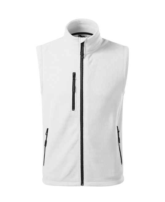 Vesta fleece unisex, Exit Alb