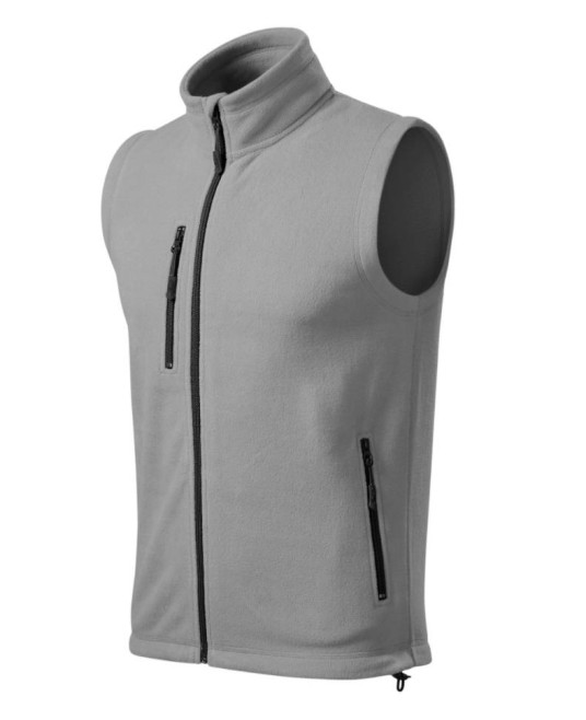 Vesta fleece unisex, Exit Gri cenusiu